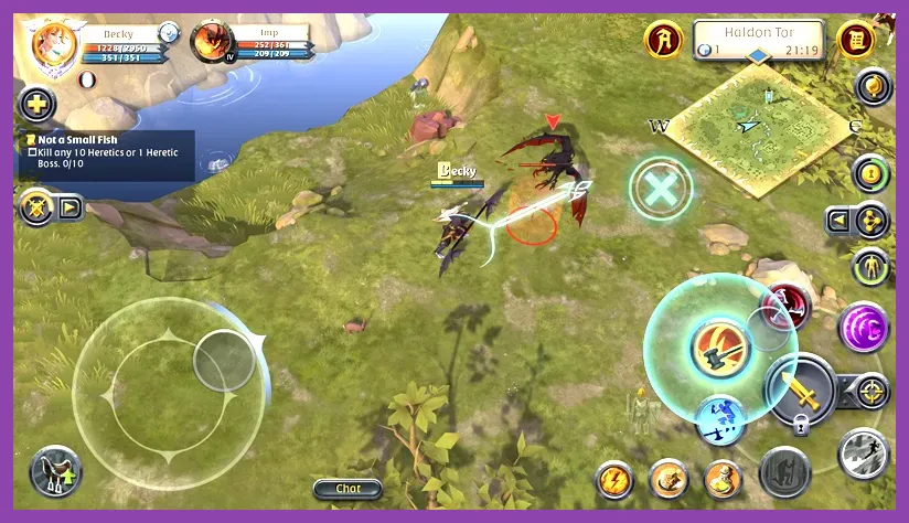 Albion Online cross-platform open world gameplay