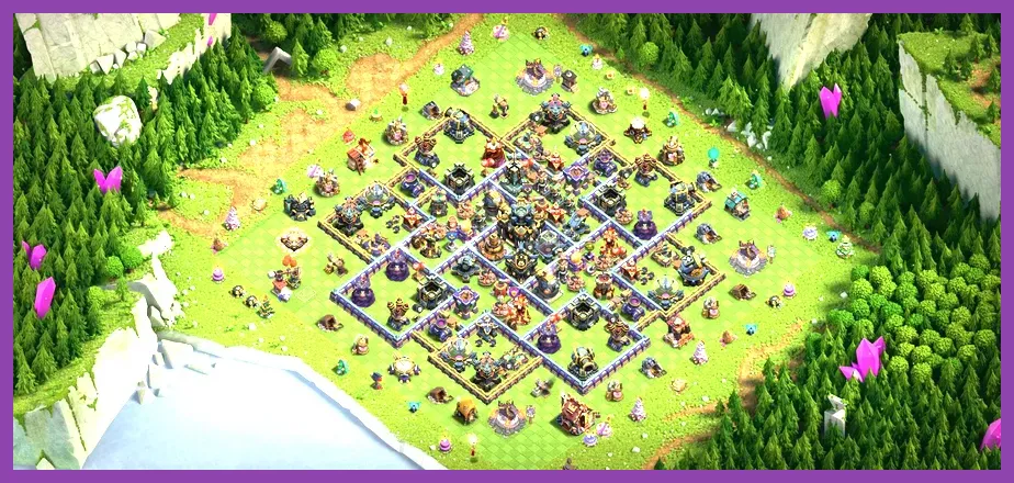 Clash of Clans Town Hall 17 home village base layout
