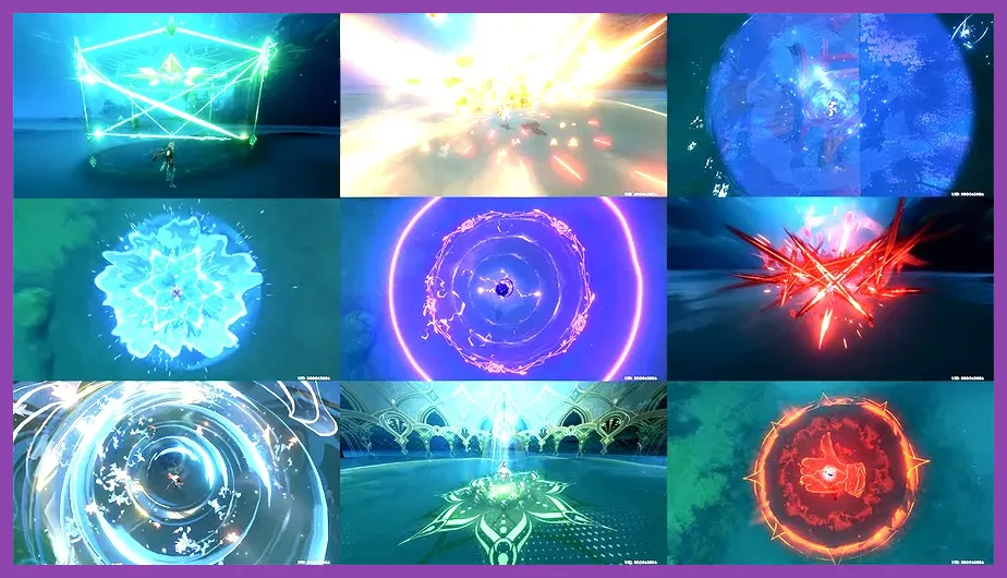 Genshin Impact elemental burst visual effects causing high GPU load