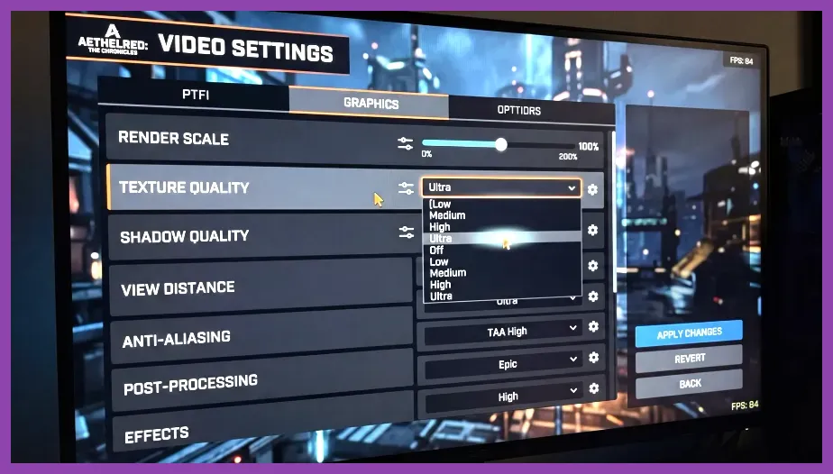 Overwatch 2 settings interface