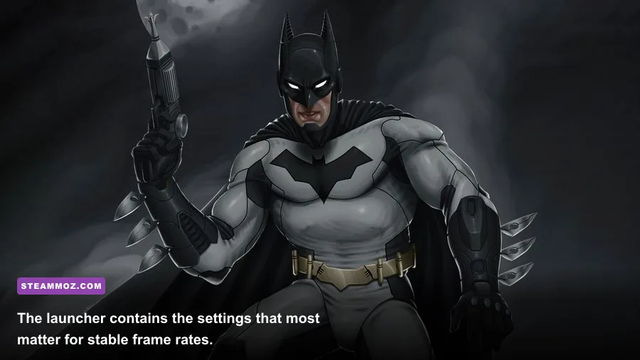 Batman Arkham Knight PC graphics settings menu