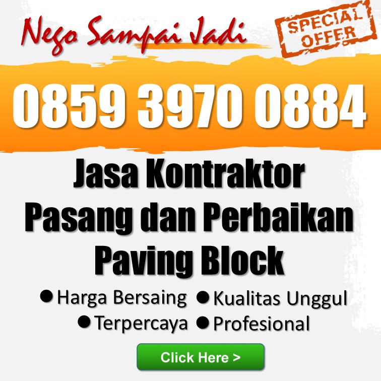 📞 WA 0859 3970 0884 - Biaya Yang Dibutuhkan Untuk Pemasangan Paping blok K300 Terpercaya Tegalrejo Yogyakarta