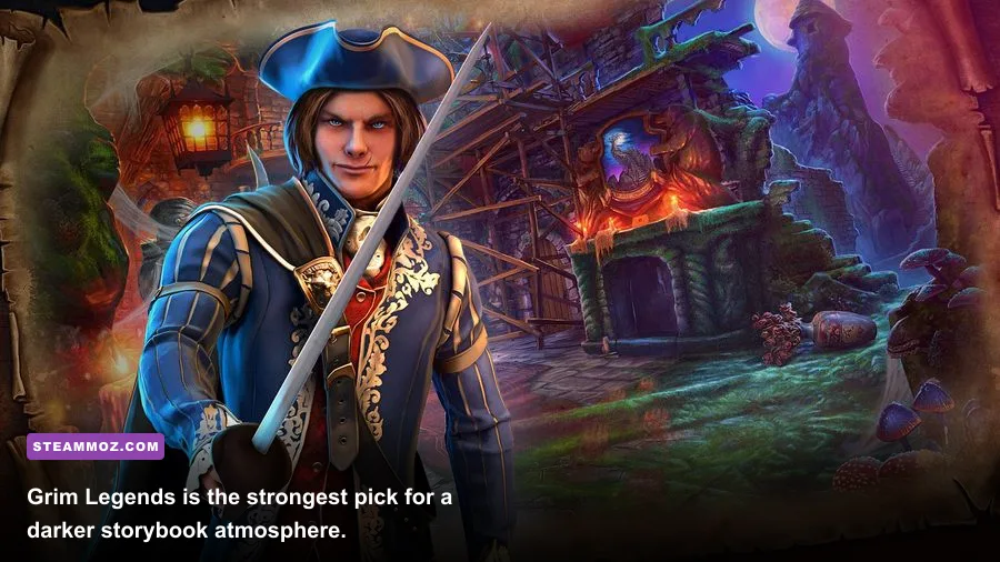 Grim Legends The Forsaken Bride village and forest mystery gameplay
