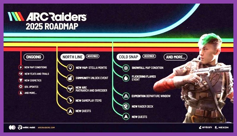 Teaser image for upcoming characters and maps