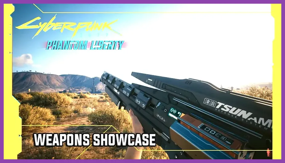 Mk. 47 Mutant assault rifle in Cyberpunk 2077 Phantom Liberty