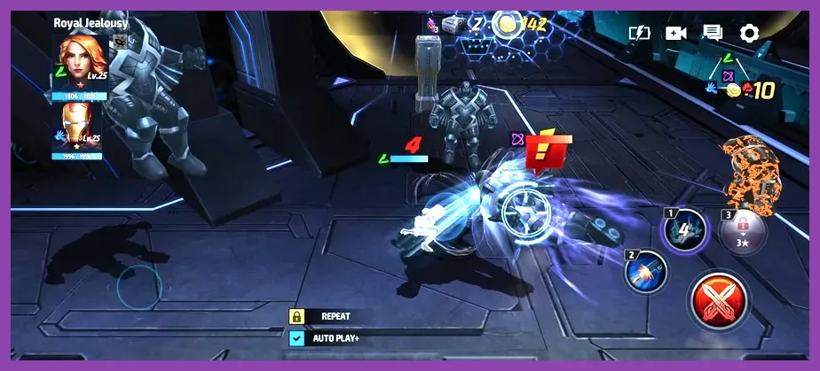 Marvel Future Fight World Boss Ultimate speedrun combat