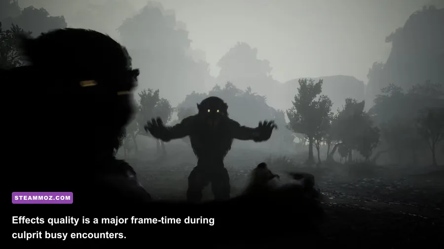 Finding the Soul Orb combat scene with enemy effects and particle-heavy attacks