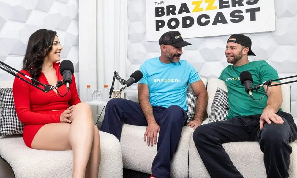 Valentina Nappi, Seth Gamble, Charles Dera The Brazzers Podcast- Episode 10 (2025) Brazzers English Short Film [380MB]