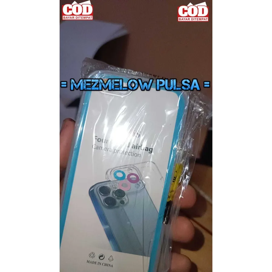Softcase Silikon Transparant Casing Caseng IPHONE 13 PRO MAX - Gambar 4