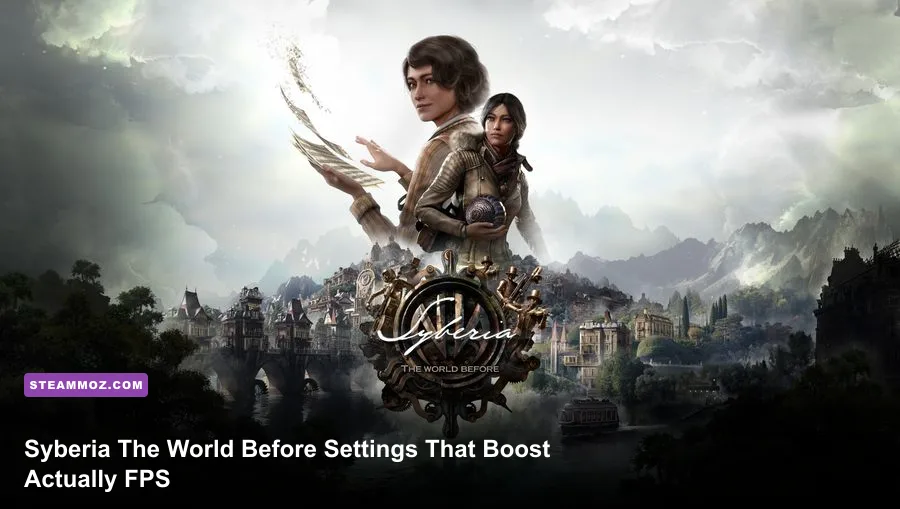 Syberia The World Before PC screenshot showing Vaghen scenery