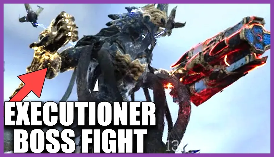 Players fighting a Colossus boss in The First Descendant Void Intercept
