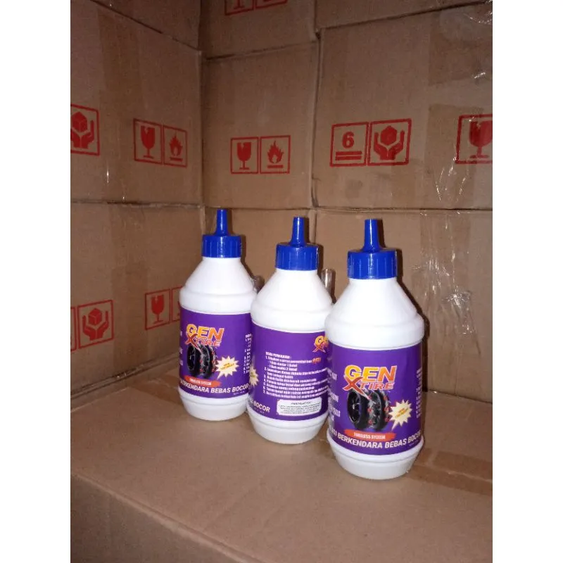 [Berkualitas] [GEN X TIRE] Cairan Ban Tubles 350 ML / Cairan Ban Tubles Anti Bocor Premium - Gambar 3