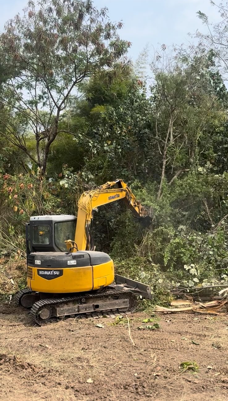 Pekerjaan land clearing CV GN PUTRA
