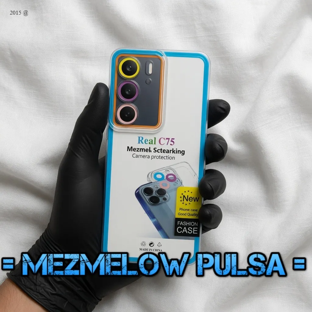 Softcase Silikon Transparant Casing Caseng REALME 6 PRO / REALME NOTE 60 / REALME C75 / REALME C61