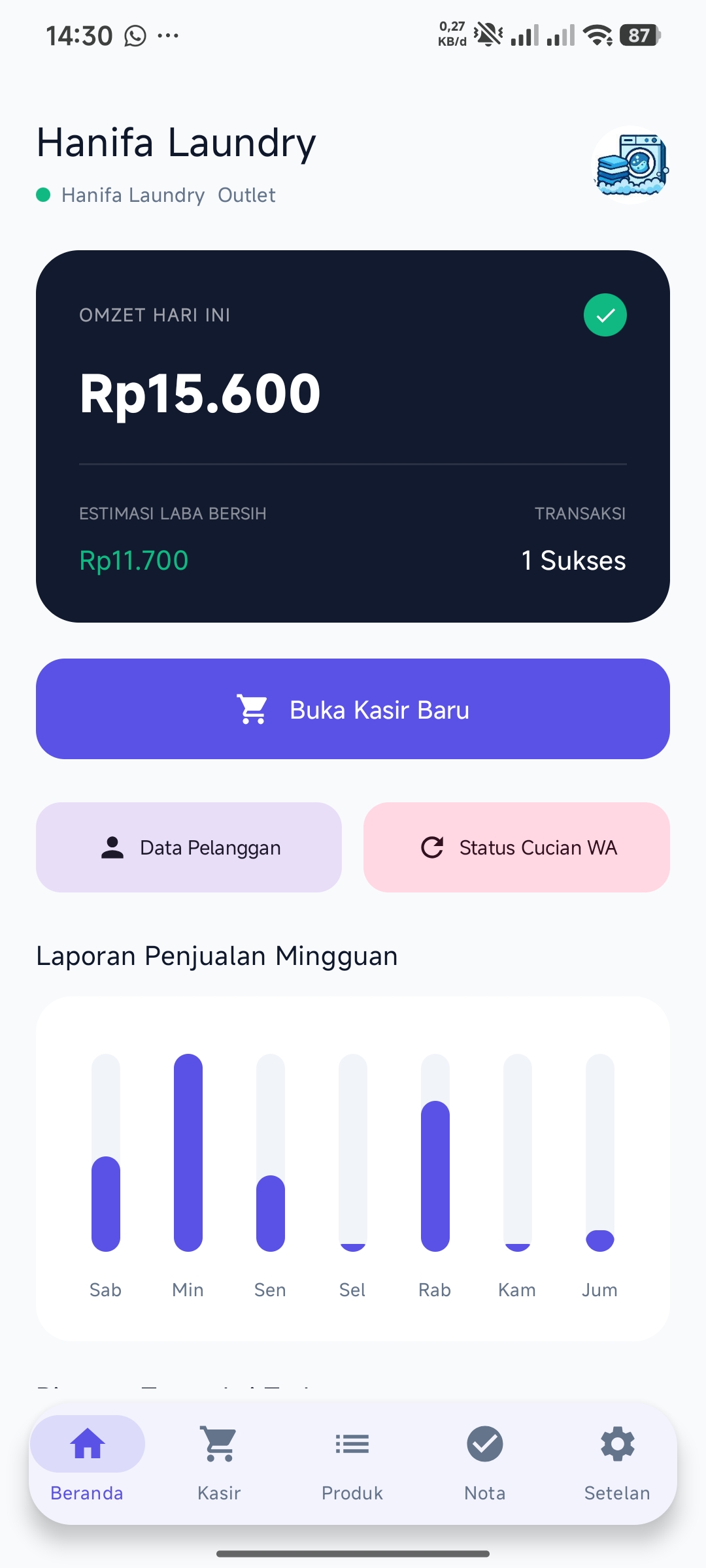 JAGO KASIR Screenshot