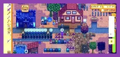 Stardew Valley 1.6 modded farm with SMAPI content on PC