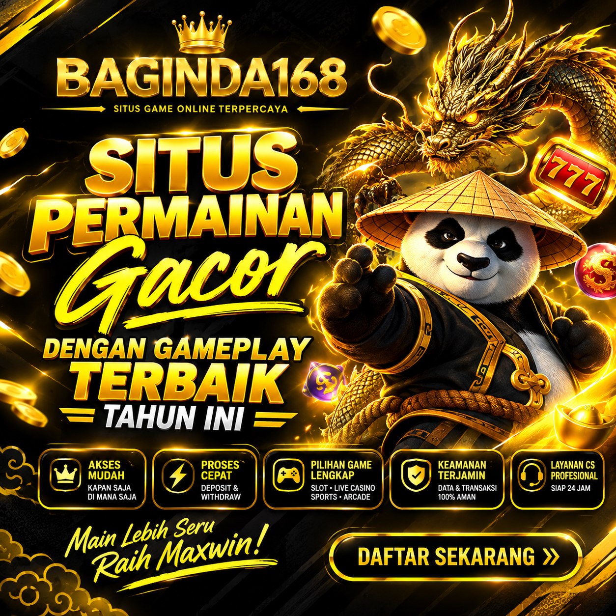 BAGINDA168 ↔ Situs Permainan Gacor dengan Gameplay Terbaik Tahun Ini