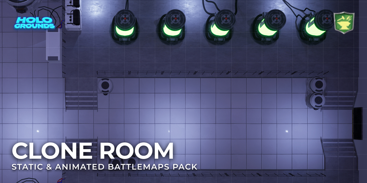Clone Room Animated Battlemaps