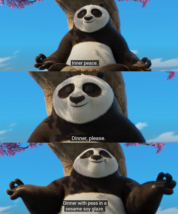 Kung Fu Panda Po's Inner Peace