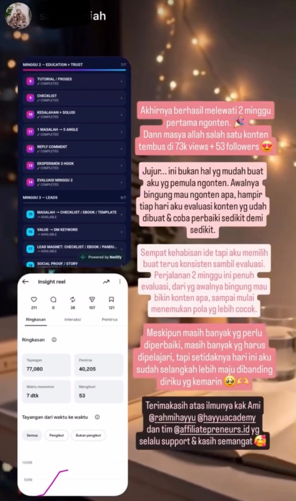 Testimoni FastTrack Ngonten 6