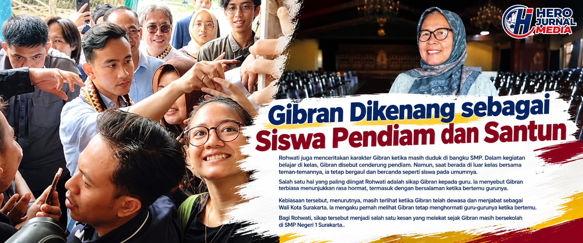 0 A Kolase Berita Gibran dan Kenangan Hanga T