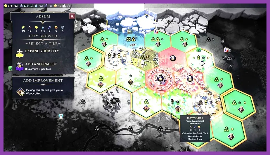 Tips for maximizing armor efficiency in Civilization VII showing government and production boosts