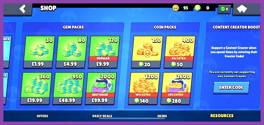 How to Get Free Gems in Brawl Stars