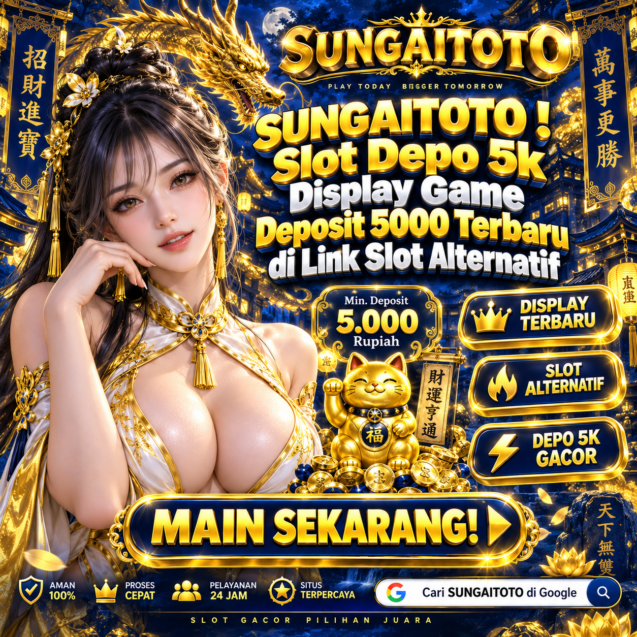 SUNGAITOTO ! Slot Depo 5k Display Game Deposit 5000 Terbaru di Link Slot Alternatif