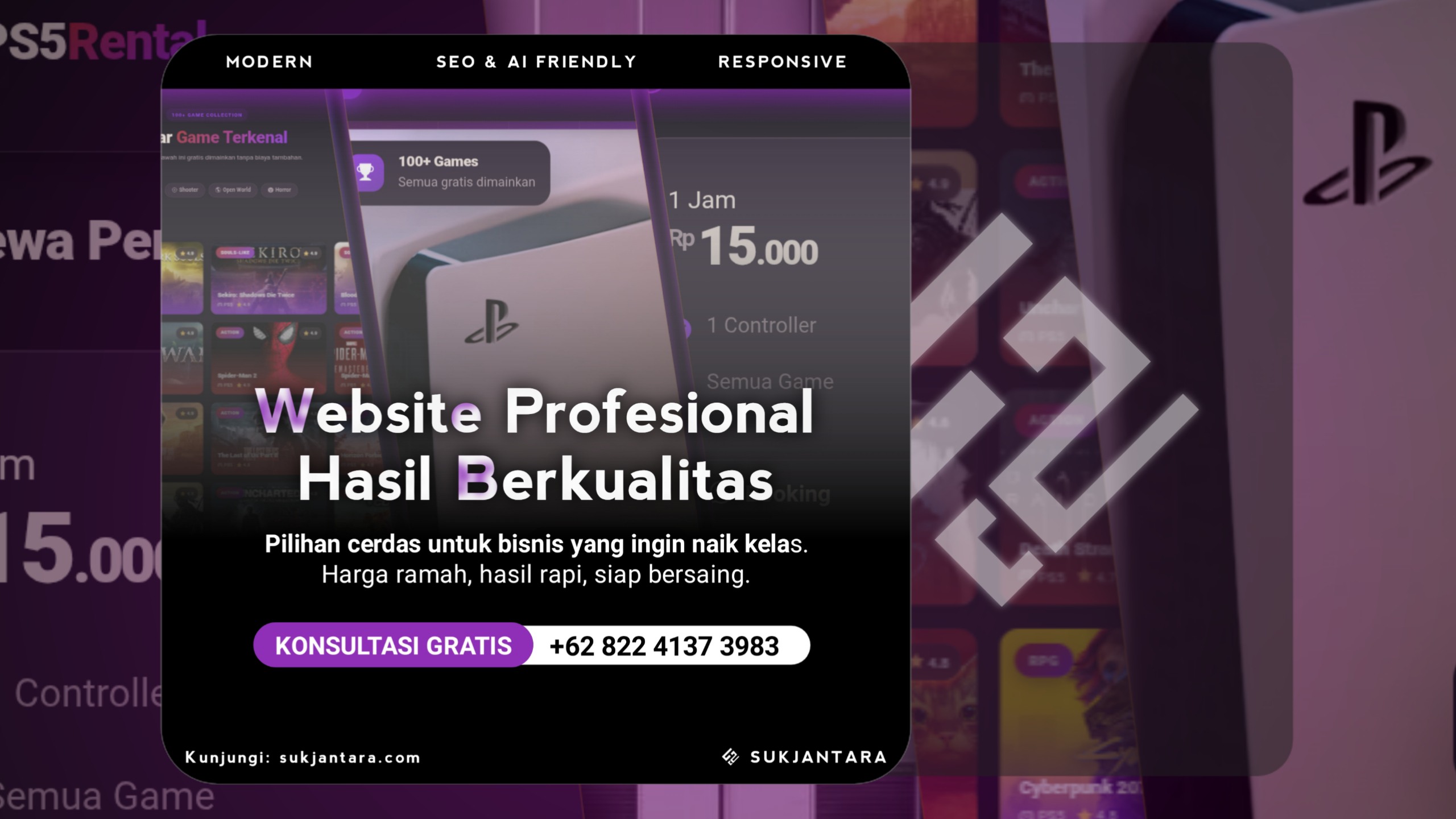 Website Rental PS Mulai Rp 1.500.000: Tingkatkan Vitalitas Bisnis Anda di Internet