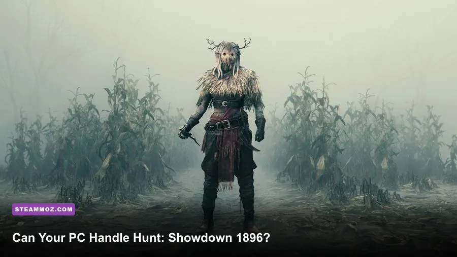 Hunt Showdown 1896 hunter moving through a dark swamp during the Reap What You Sow event
