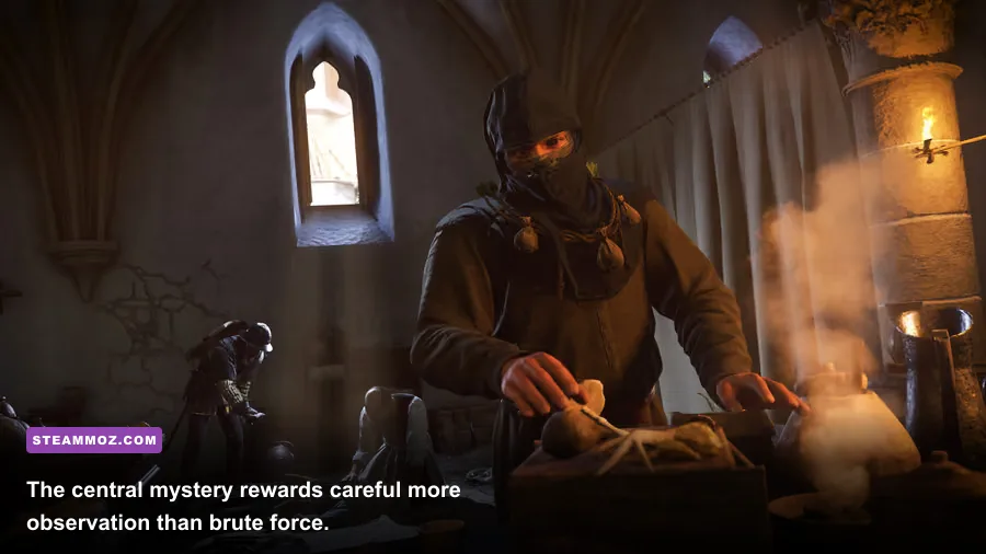 Mysteria Ecclesiae infirmary and plague investigation in Kingdom Come Deliverance II