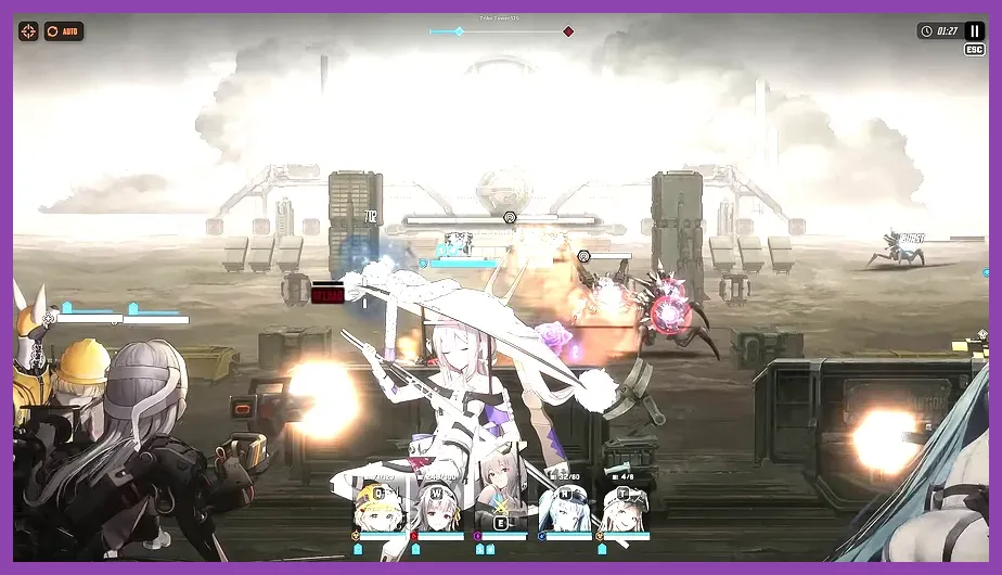 Overload gear optimization screen in Goddess of Victory NIKKE