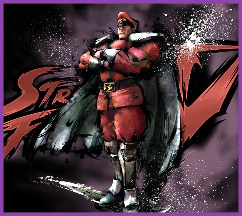 M. Bison leading the frontline battle in Street Fighter Duel