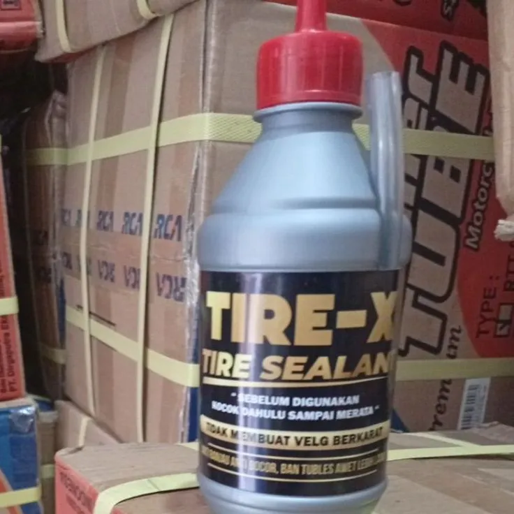 cairan tubles / cairan anti bocor / cairan ban / tire sealant / ban tubeles / TIRE X - Gambar 3