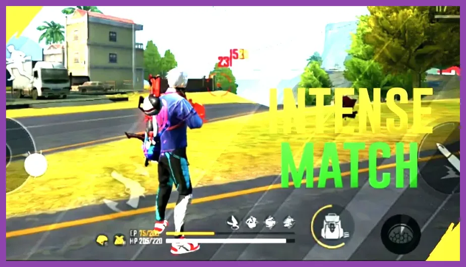 Garena Free Fire battle royale match action