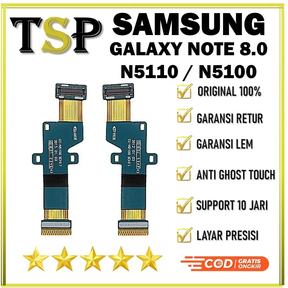 FLEXIBEL / FLEXIBLE / FLEKSIBEL BOARD / CONNECT SAMSUNG GALAXY NOTE 8.0 / N5110 / N5100 ORI 100%