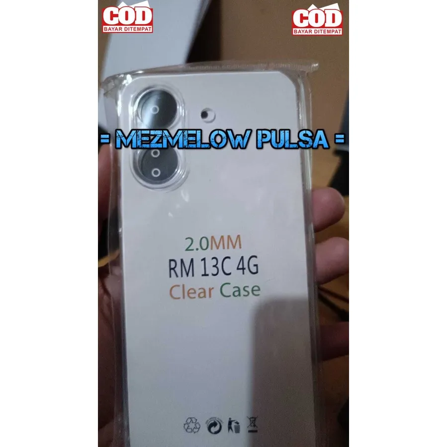 Caseng Casing Softcase Transparant Clear Case XIAOMI REDMI 13C / XIAOMI POCO C65 - Gambar 2