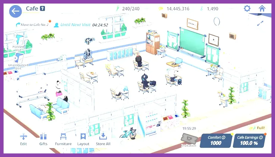 Blue Archive commission base defense gameplay