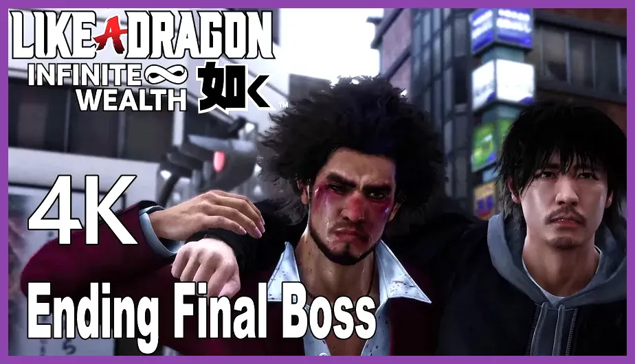 Endgame boss fight in Like a Dragon Infinite Wealth
