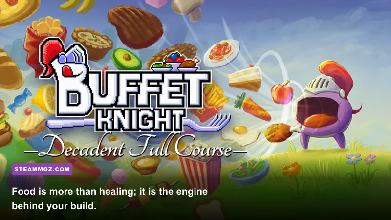 Buffet Knight Decadent Full Course food pickups and plate resources during combat