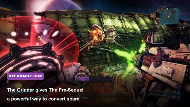 Borderlands The Pre-Sequel Grinder machine in Concordia