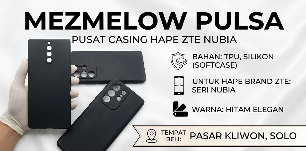 Mezmelow Pulsa: Tempat Beli Case ZTE BLADE A54 , Murah dengan COD & Gratis Kirim di Solo & Sragen!