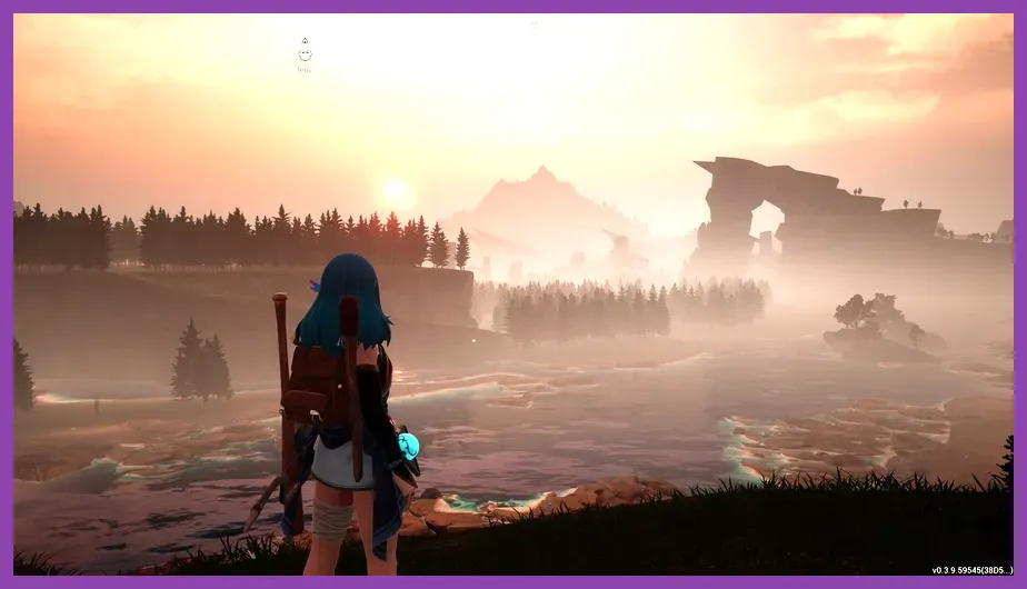 Void portal opening in the Scorched Desert after defeating the Desert Wyvern