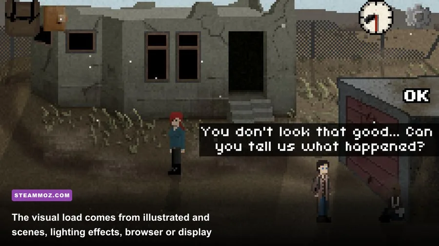 Post-apocalyptic landscape from Don't Escape 4 Days to Survive