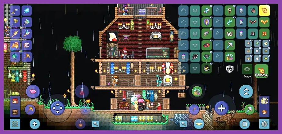 Terraria android survival game crafting and building