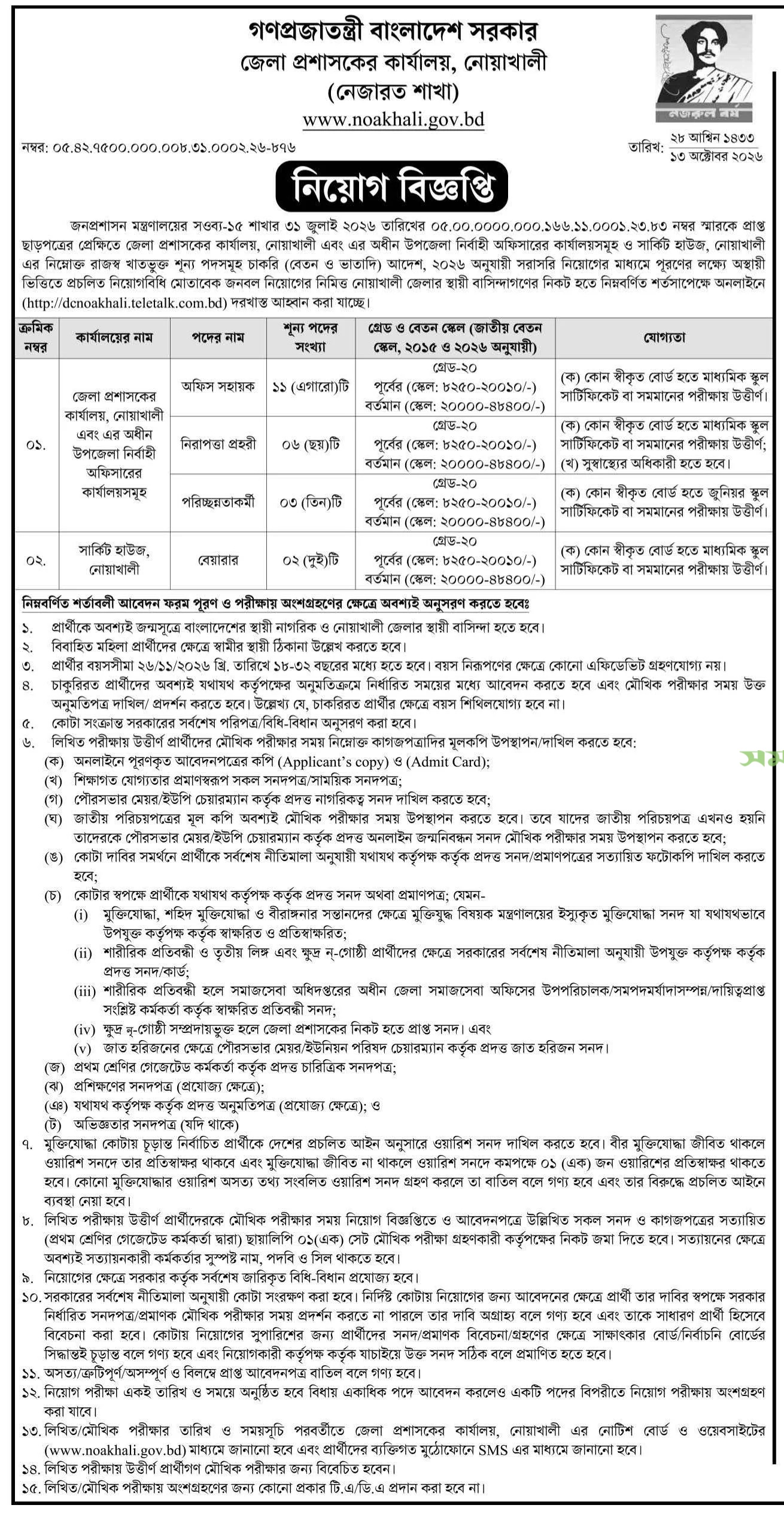 1 noakhali