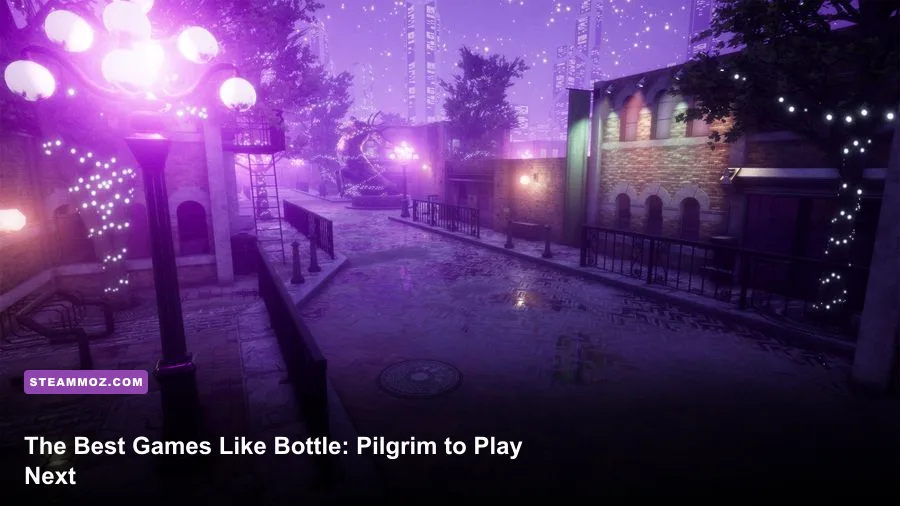 Bottle Pilgrim atmospheric exploration scene from the game