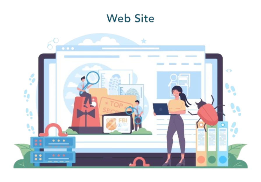 Laravel web design and development illustration for Mohasagor IT Solutions