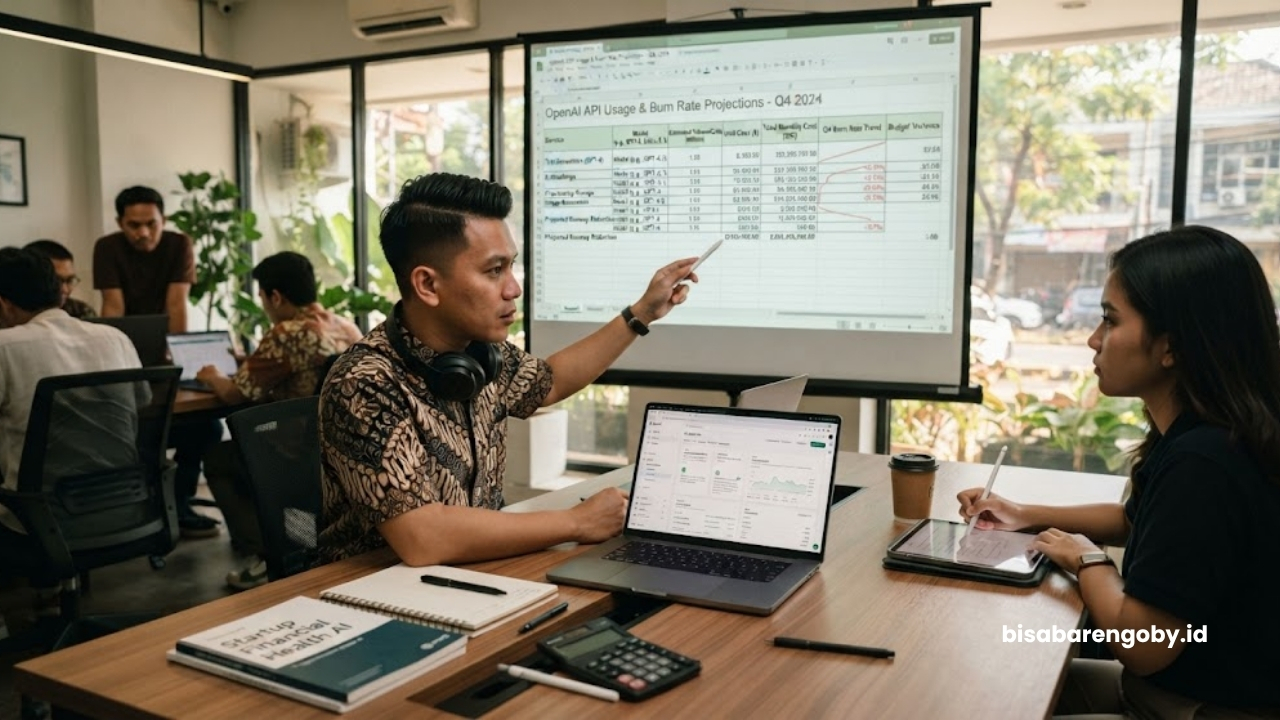 Chief Technology Officer (CTO) memproyeksikan laju bakar uang saat menghitung biaya AI untuk startup di Tangerang berbasis OpenAI
