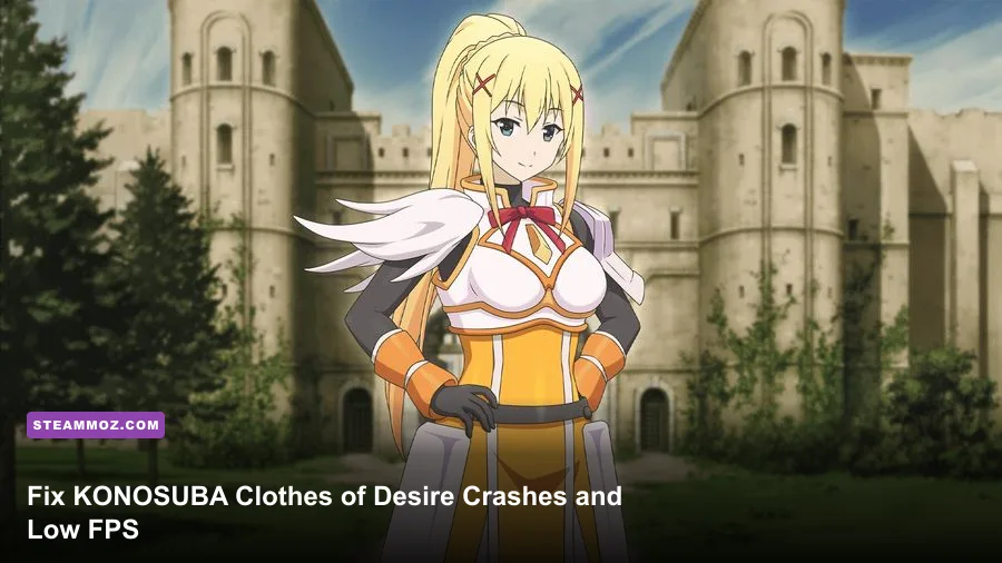 KONOSUBA Love For These Clothes Of Desire PC gameplay with Kazuma and the main party